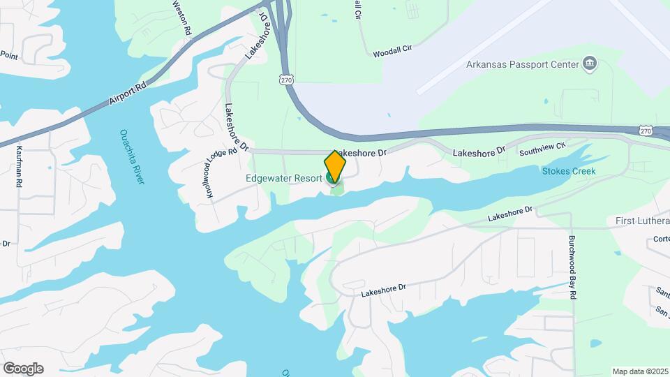 Lake Hamilton Resort Map and Location Details