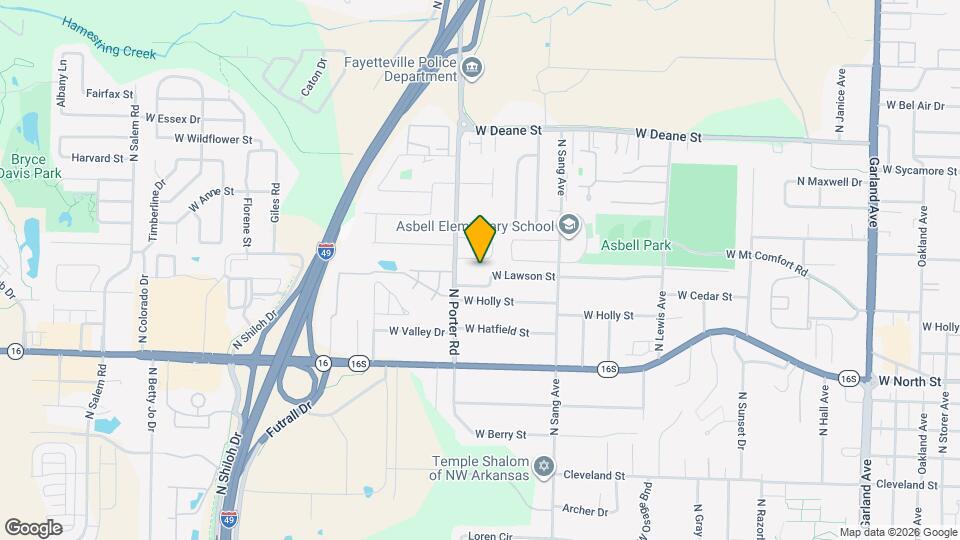 1358 N Porter Rd Map and Location Details