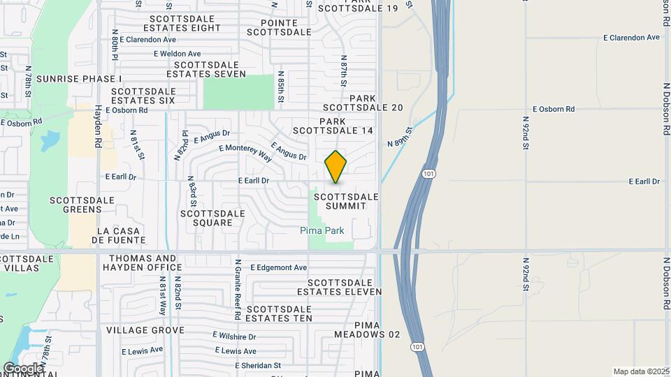 3072 N 87th St Map and Location Details