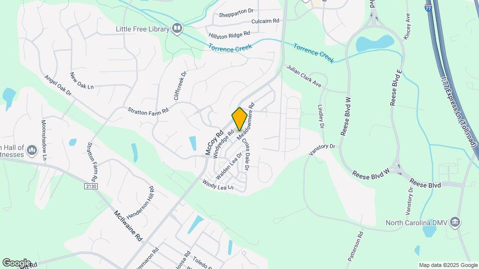 13207 Meadowmere Rd Mapa y Detalles de la Ubicación