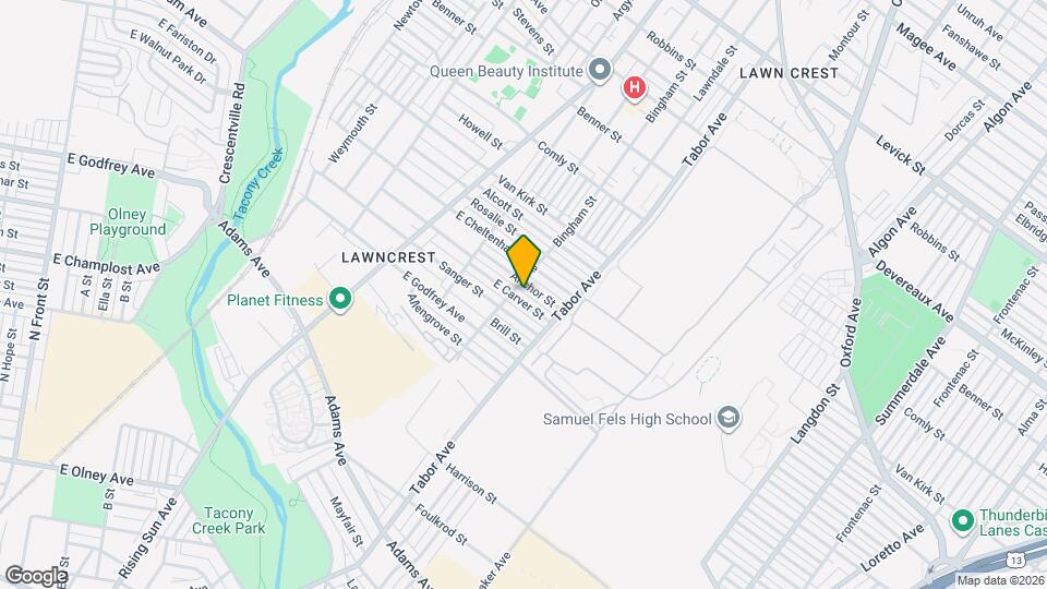 607 E Carver St Map and Location Details