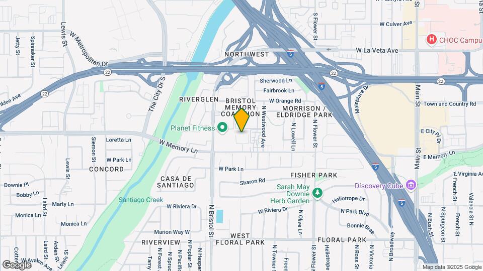 1107 W Memory Ln Map and Location Details