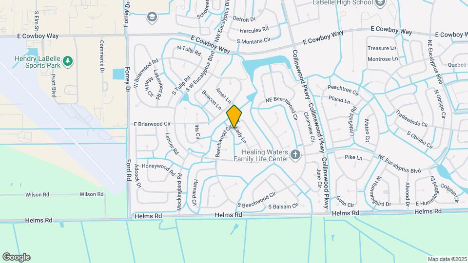 3003 Lady Ln Map and Location Details