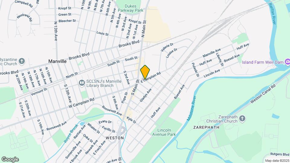 28 E Camplain St Mapa y Detalles de la Ubicación