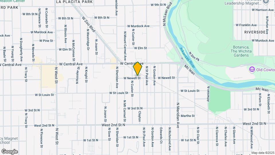 3004 W Newell St Map and Location Details