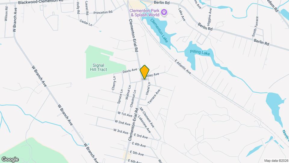 165 Erial Rd Map and Location Details