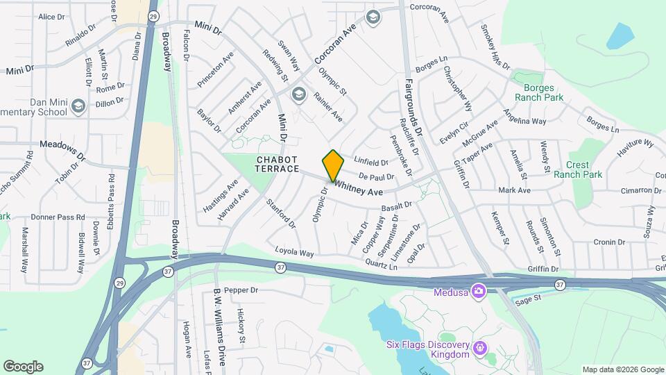 405 Whitney Ave Map and Location Details