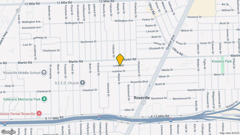 17404 Lowell St Map and Location Details