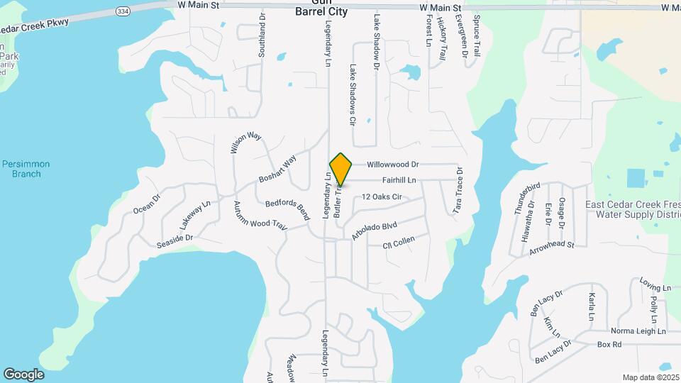 116 Butler Trail Map and Location Details