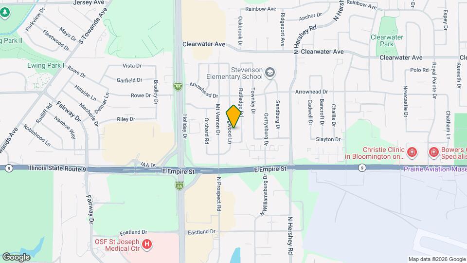 1223 Dogwood Map and Location Details