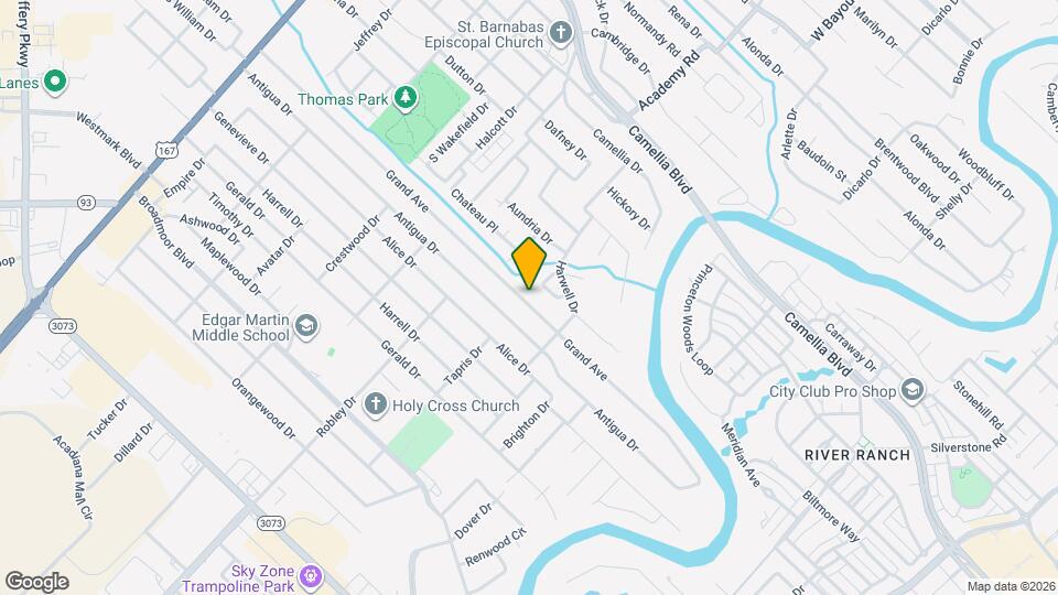 191 Grand Ave Map and Location Details