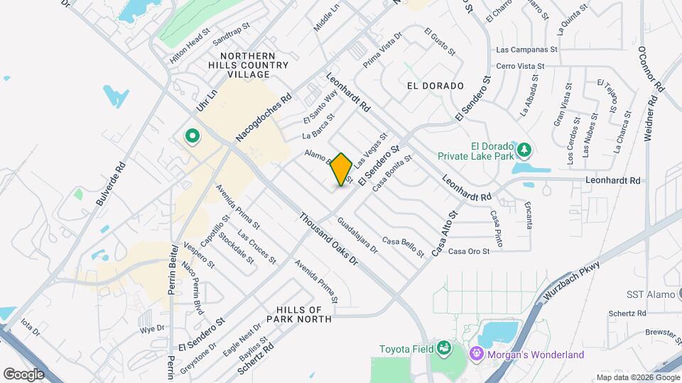 11906 Las Vegas St Map and Location Details