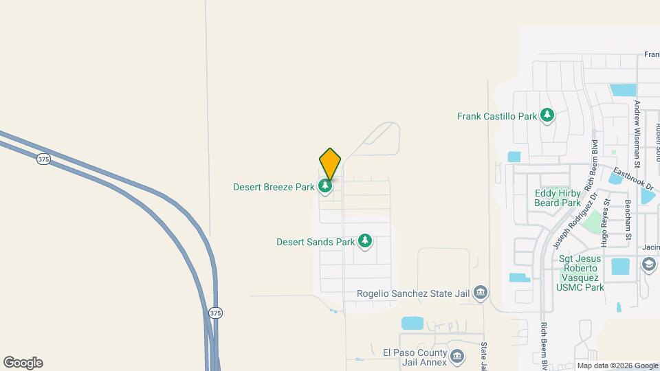 12253 Desert Cliff Ct Map and Location Details