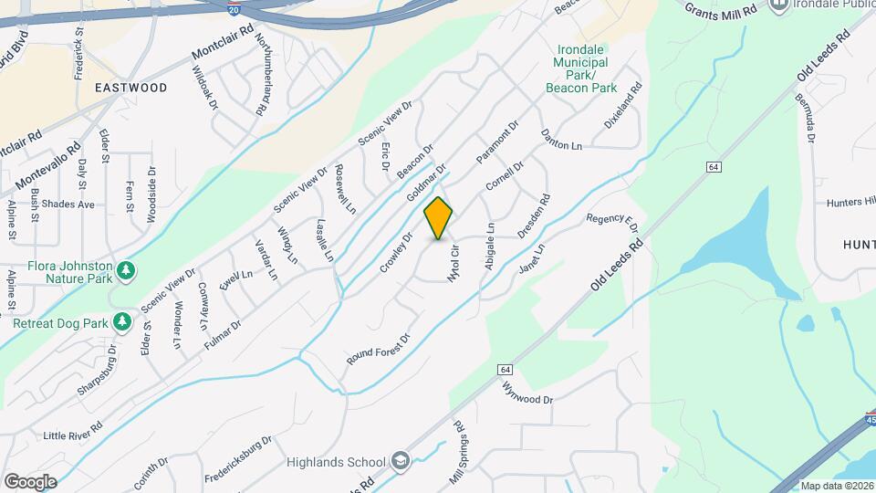 5167 Cornell Dr Mapa y Detalles de la Ubicación