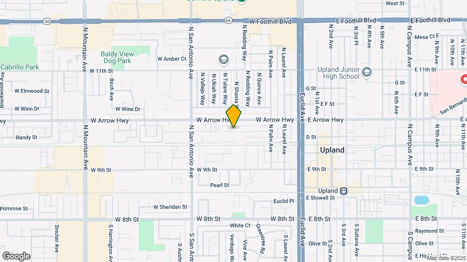 489 W Alpine St-Unit -A Map and Location Details