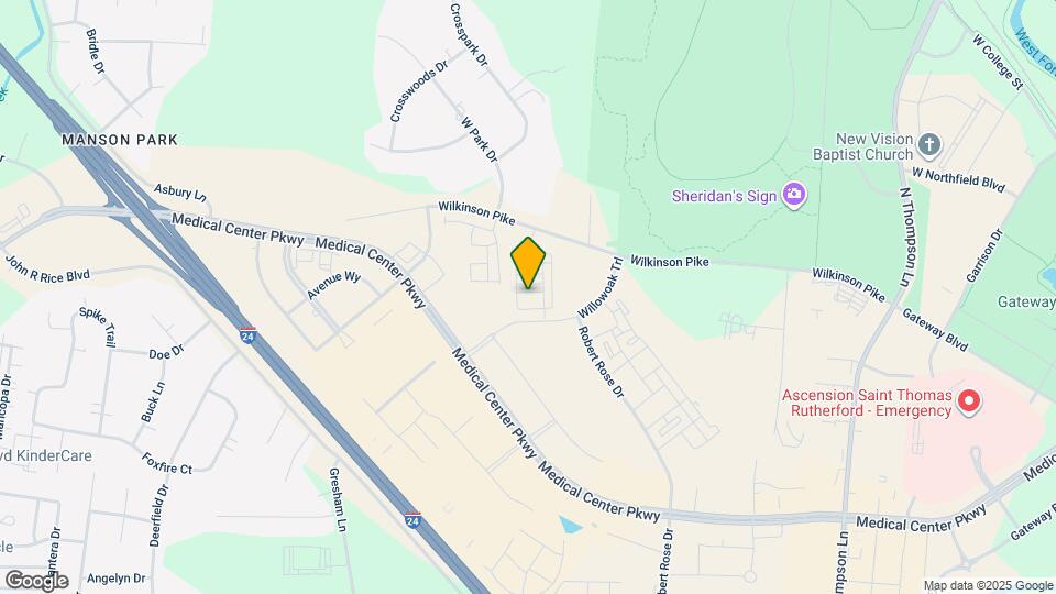 2615 Wilkinson Pike Map and Location Details