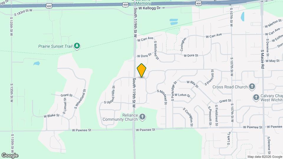 11907 W Jewell St Map and Location Details