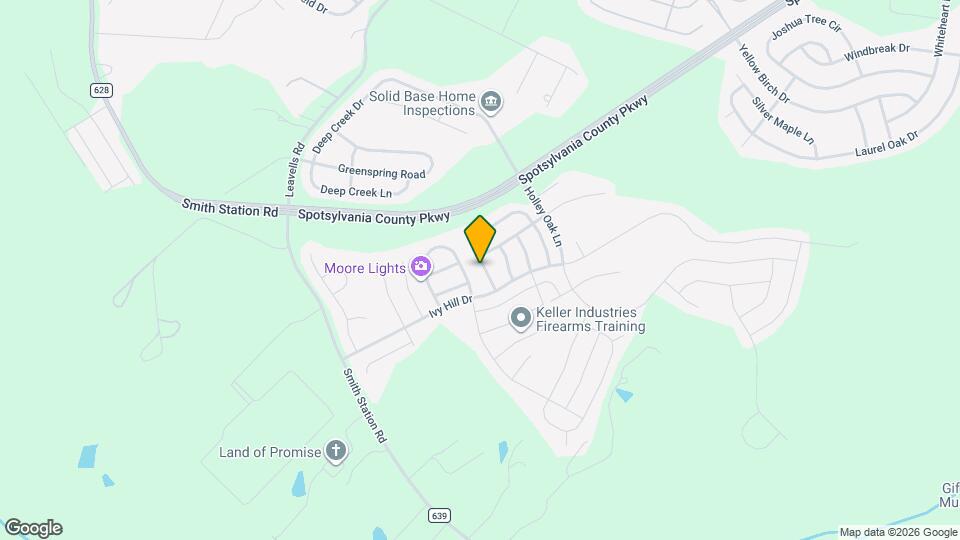 9403 Birch Cliff Drive Map and Location Details