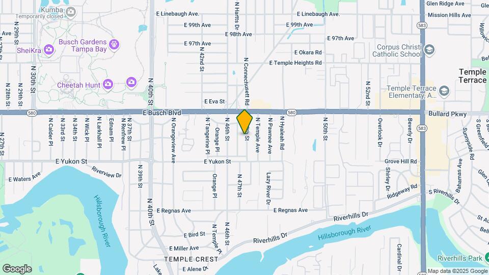 8724 N 48th St-Unit -A Map and Location Details
