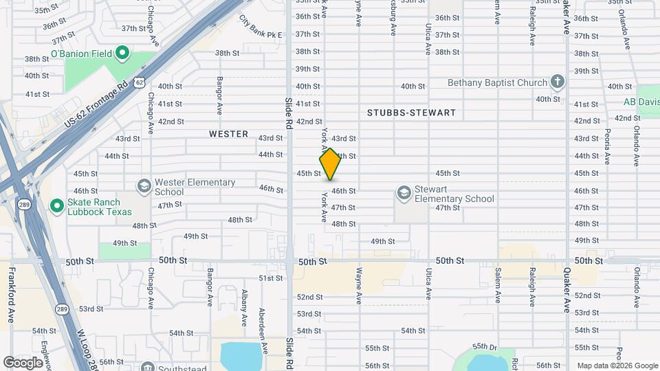 5016 46th St Map and Location Details