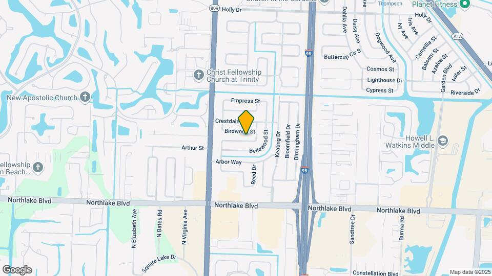 4317 Applecrest Dr Map and Location Details