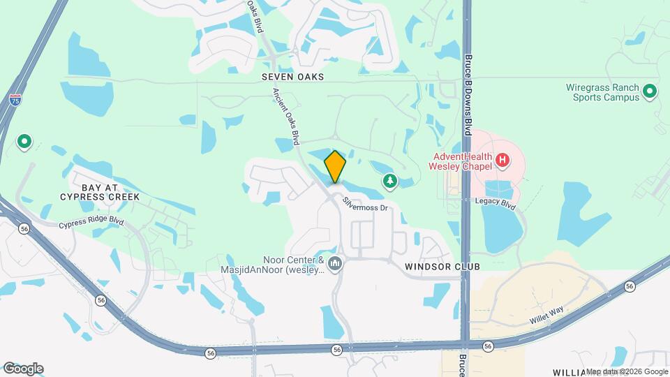 2734 Silvermoss Dr Map and Location Details