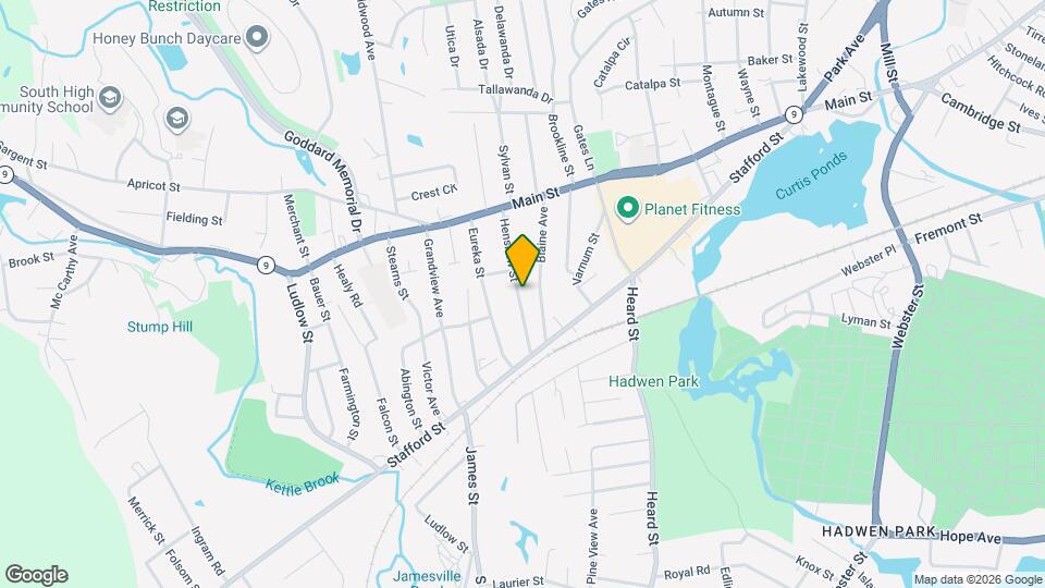 71 Henshaw St, Unit 2 Map and Location Details