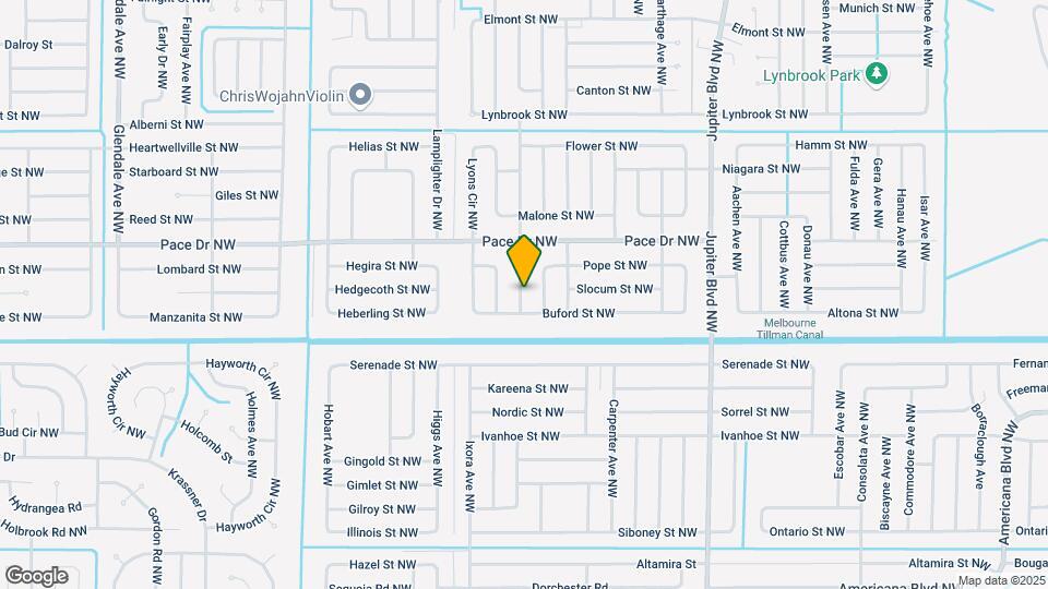 721 Highland Ave NW Map and Location Details