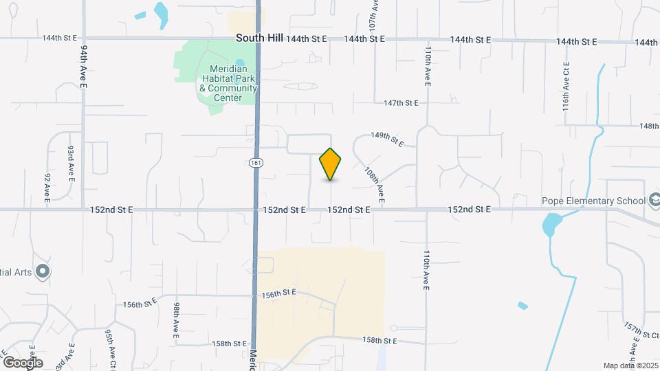 15104 105th Ave Ct E Map and Location Details