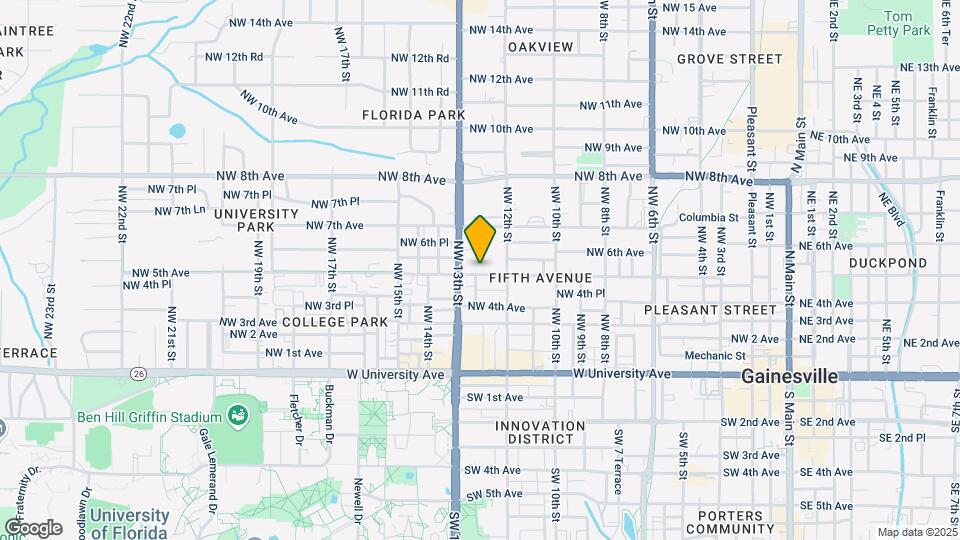1236 NW 5th Ave Map and Location Details
