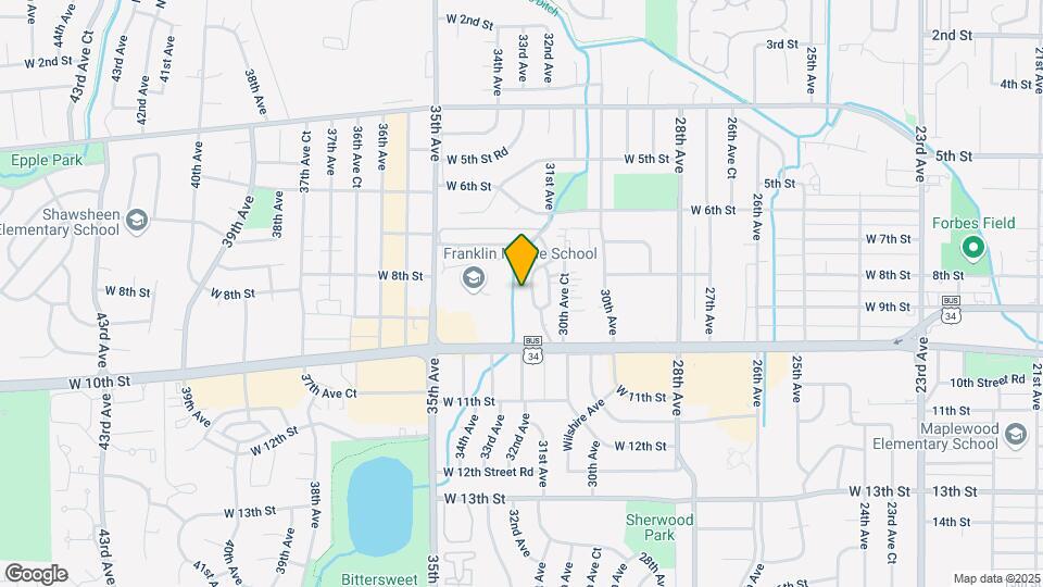 821 31st Ave Map and Location Details