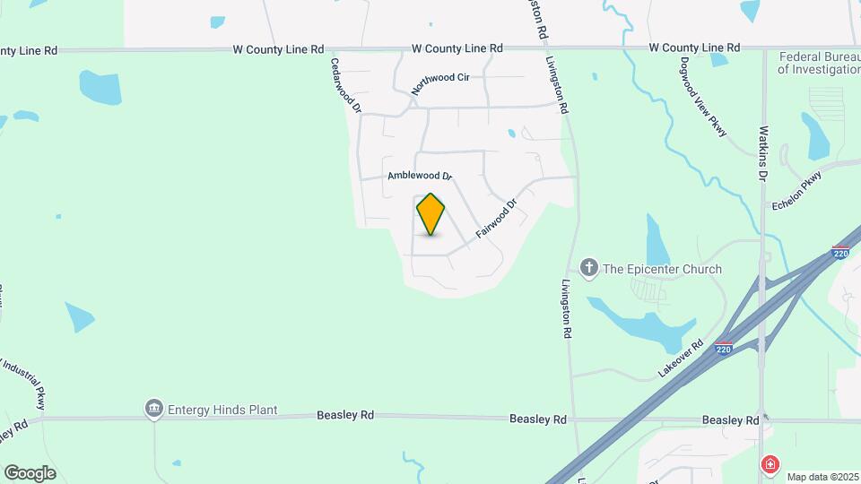 1727 Tanglewood Ct Map and Location Details