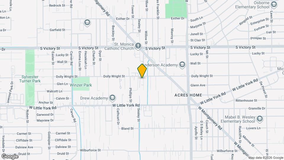 7349 Sandle St Map and Location Details