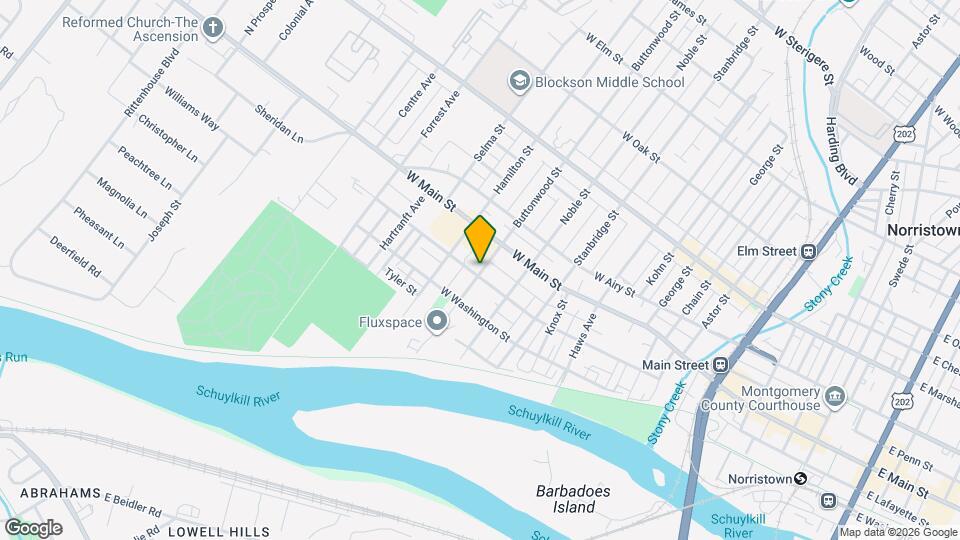 305 Buttonwood St Map and Location Details