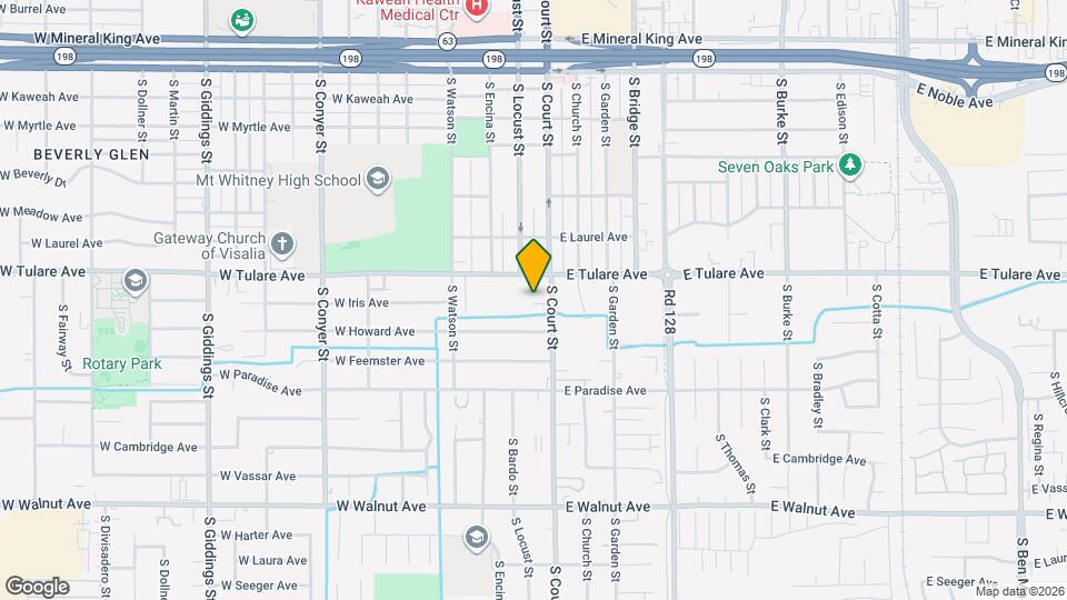 1323 S Court St Map and Location Details