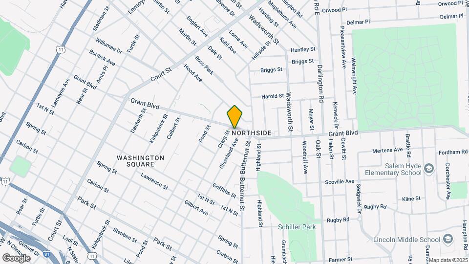 2111 Grant Blvd Map and Location Details