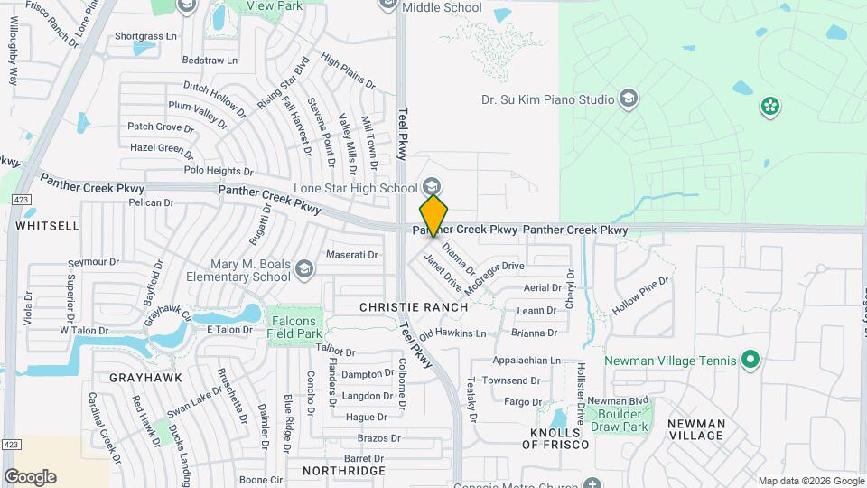 13293 Dianna Dr Map and Location Details