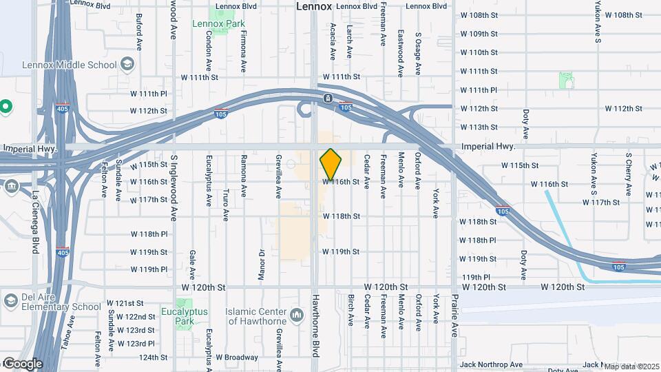 4354 W 116th St Mapa y Detalles de la Ubicación