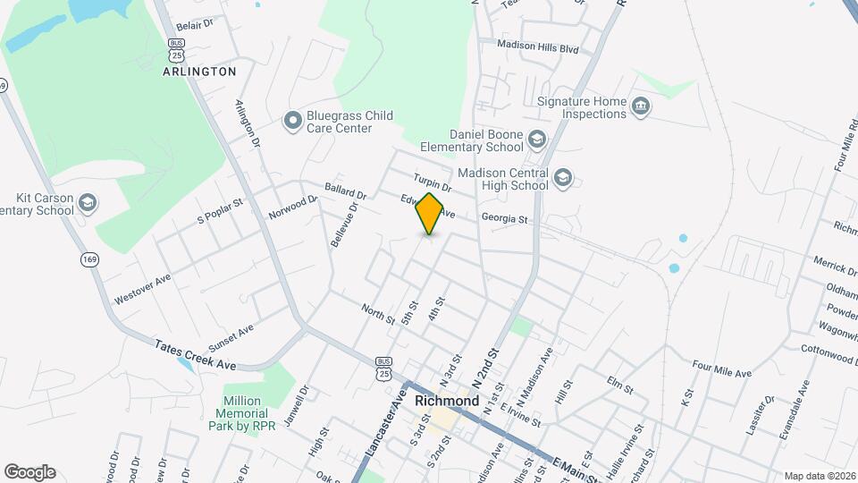 427.5 Laurel St Map and Location Details