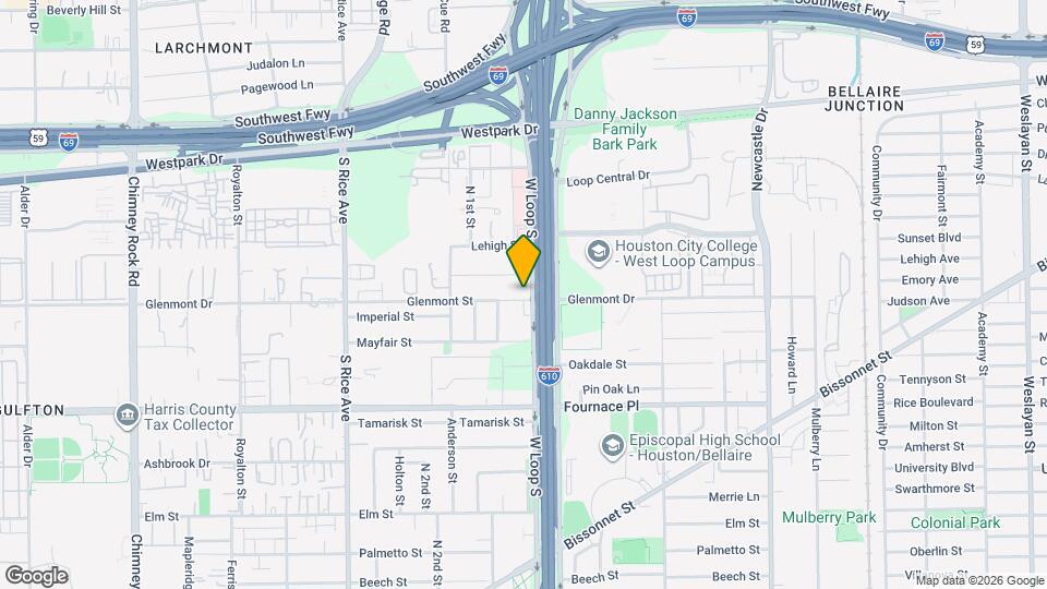 4710 Glenmont St Map and Location Details