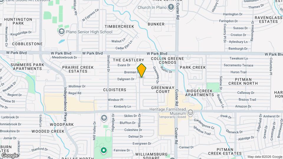 2345 Monticello Cir Map and Location Details