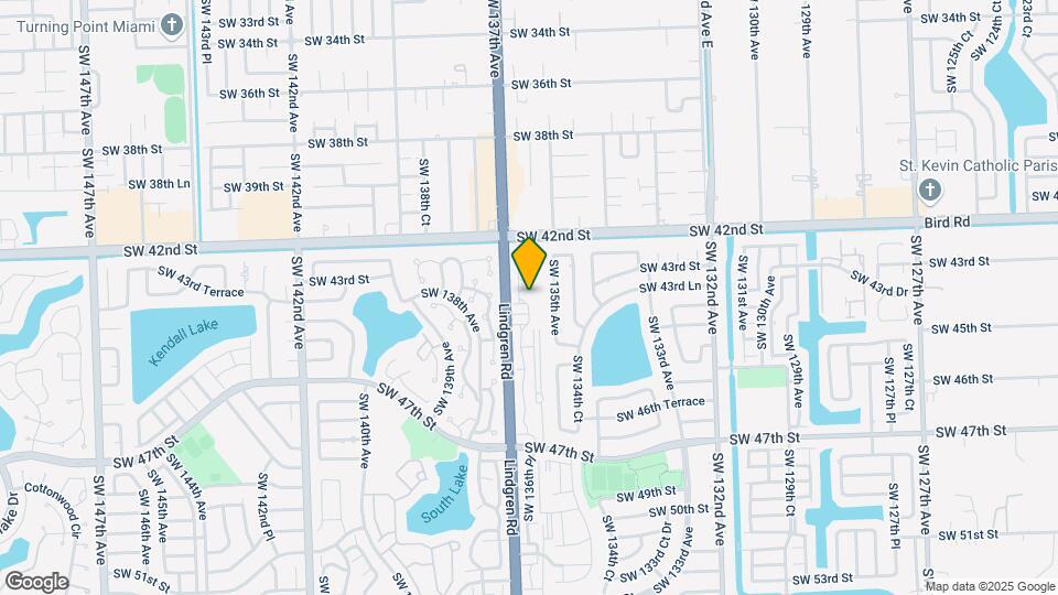 4317 SW 136th Pl Map and Location Details