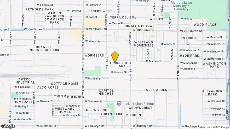 3216 W Madison St Map and Location Details