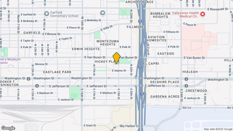 1845 E Monroe St Map and Location Details