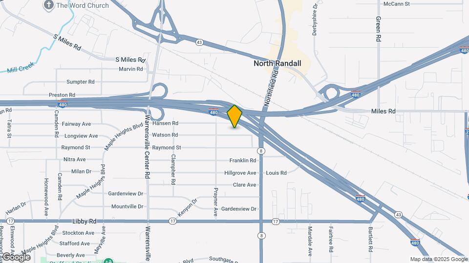 21401 Watson Rd Map and Location Details