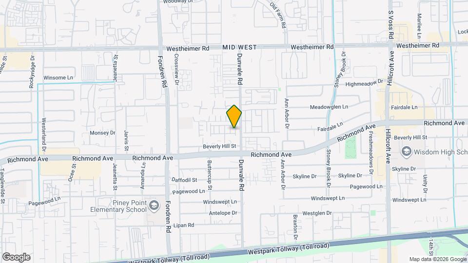 8604 Cedardale Park Dr Map and Location Details