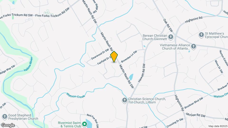 1416 Manchester Ct SW Map and Location Details