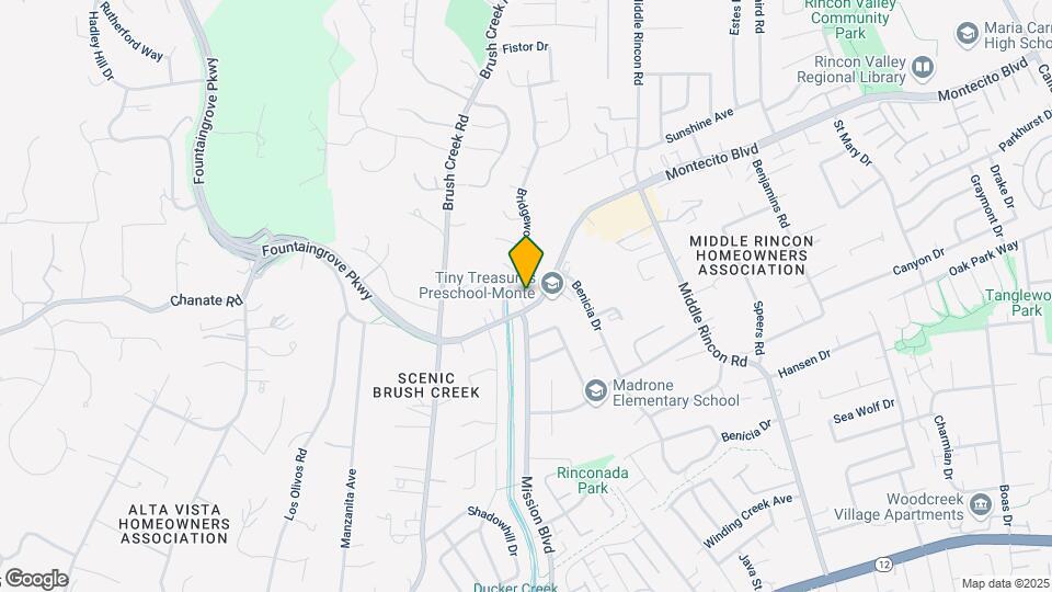 6123 Montecito Blvd Map and Location Details