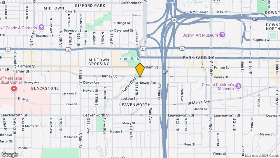 3021 Harney St Map and Location Details