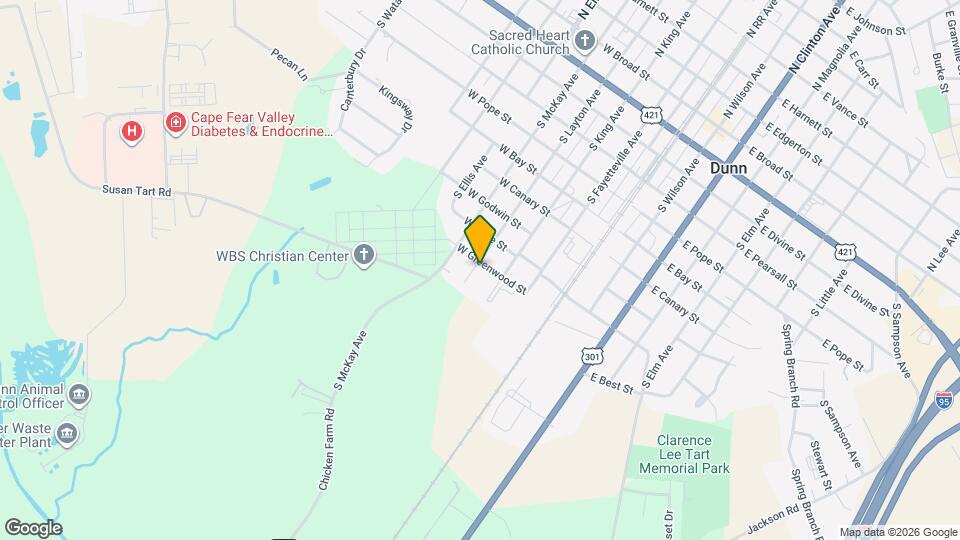 1001 S Layton Ave Map and Location Details